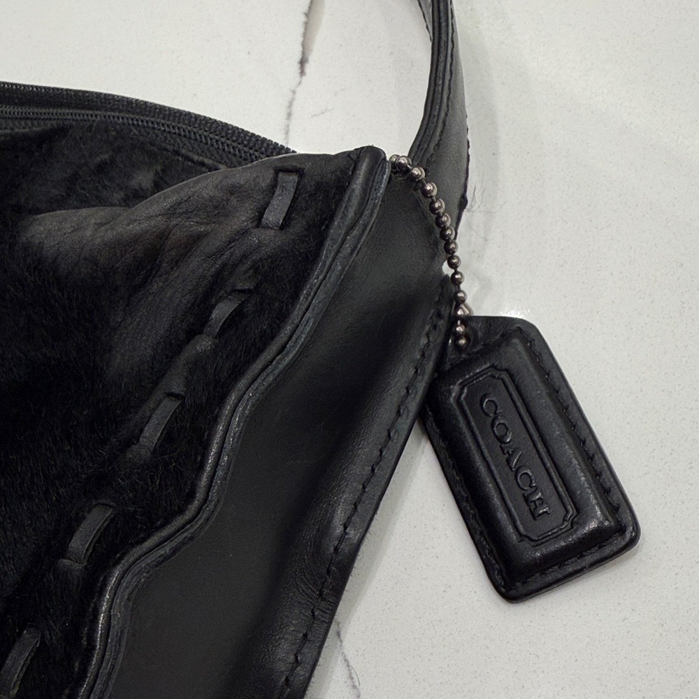 Vintage Coach Bleeker Haircalf One-Shoulder Bag - Picture 2 of 11